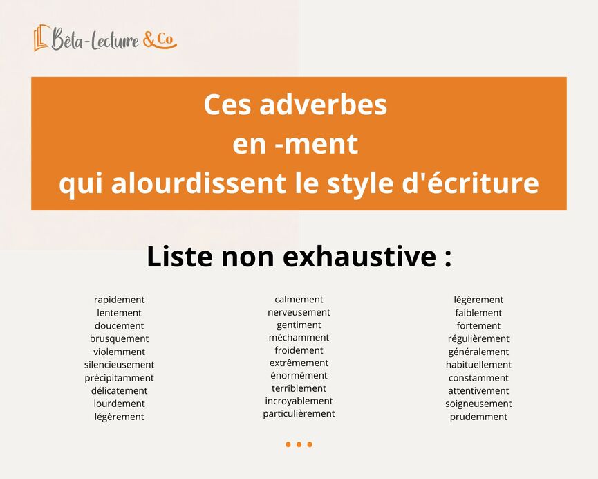 Liste-adverbes-en-ment-qui-alourdissent-le-style-d-écriture-avec-alternatives